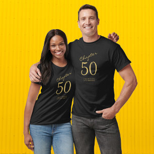 T-shirt Fête du 50e anniversaire
