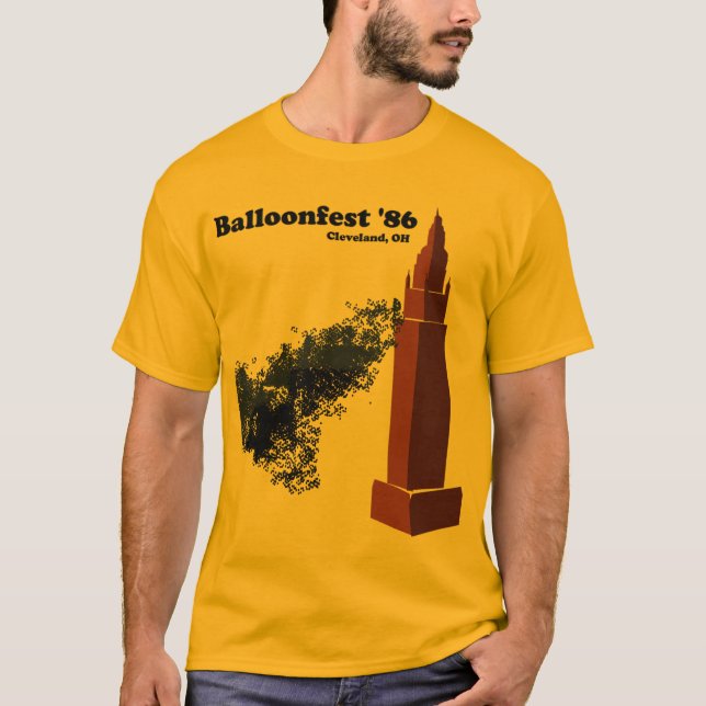 T-shirt Fête du ballon 86 (Devant)