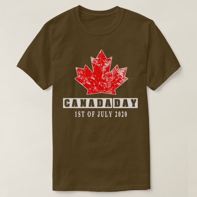 T-shirt Fête du Canada (Design devant)
