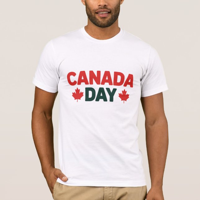 T-shirt Fête du Canada (Devant)