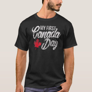 T-shirt Fête du Canada Canadien Ma première fête du Canada