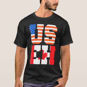 T-shirt Fête du Canada États-Unis Citoyen canadien Amériqu