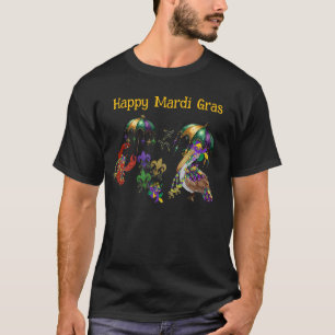 T-shirt fête du carnaval pélican écrevisses