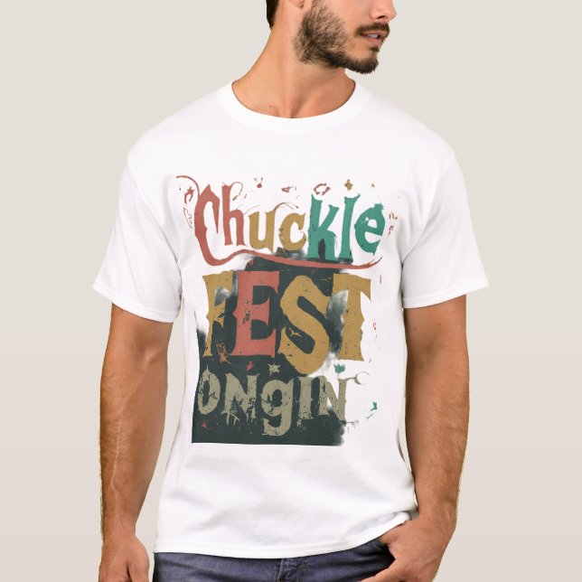 T-shirt Fête du chucké En cours (Devant)