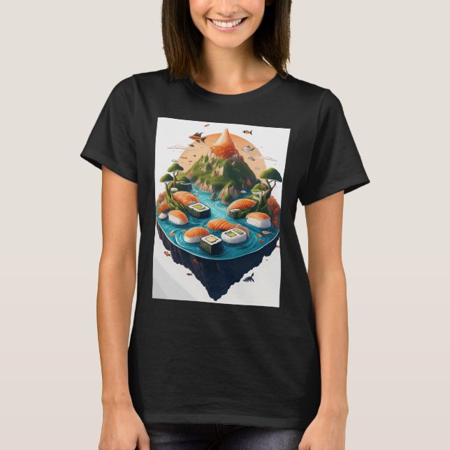 T-shirt Fête du ciel océan (Devant)