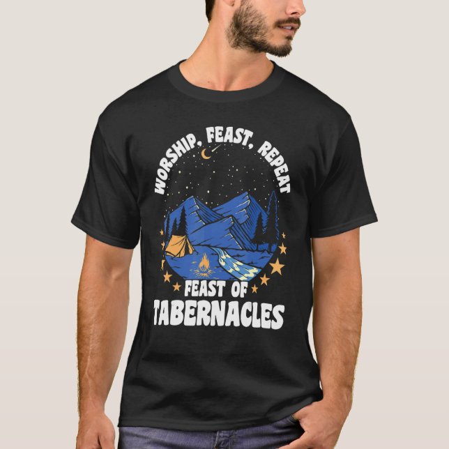 T-shirt Fête Du Culte Et Fête De Répétition De Tabernacles (Devant)