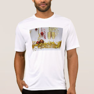 T-shirt Fête du Nouvel An SlipperyJoe's champagne spa