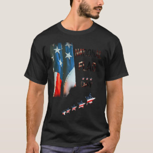 T-shirt Fête du patriotisme Journée nationale du drapeau