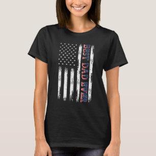 T-shirt Fête du Père Meilleur papa jamais avec US American