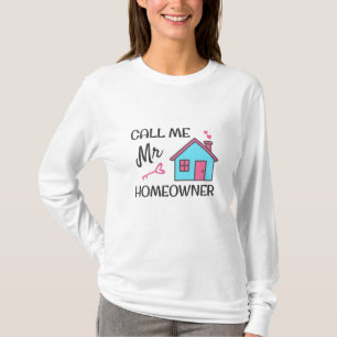 T-shirt Fête du réchauffement du foyer Appelez-moi Mr. Pro