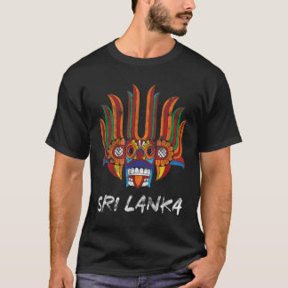 T-shirt Fête du Sri Lanka Patriotique Sri Lanka Tribe Sri 