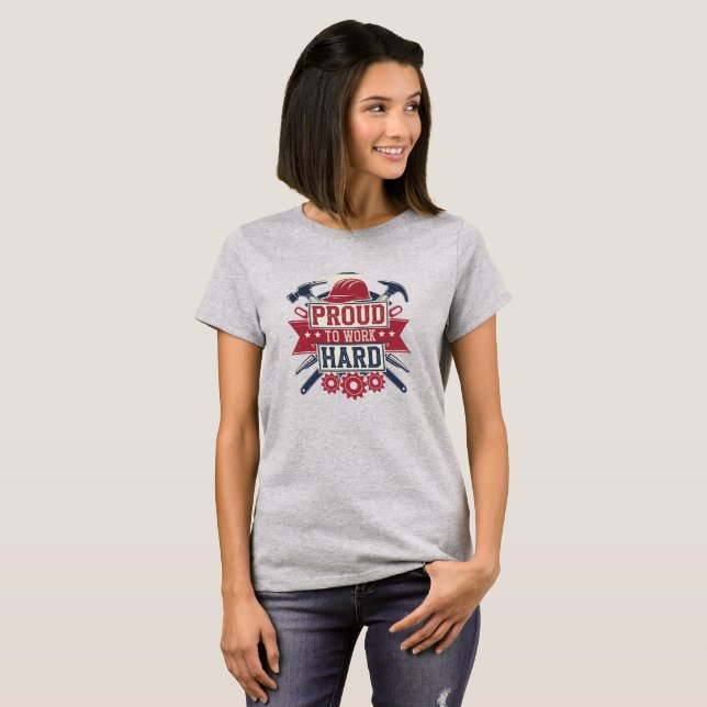 T-shirt Fête du travail (Devant entier)