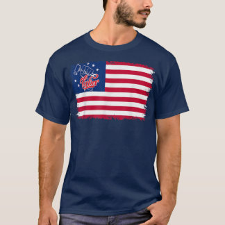T-shirt Fête du Travail Betsy Ross Travailleurs du drapeau