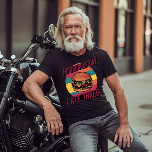 T-shirt Fête du Trois Hamburgers (Créateur téléchargé)