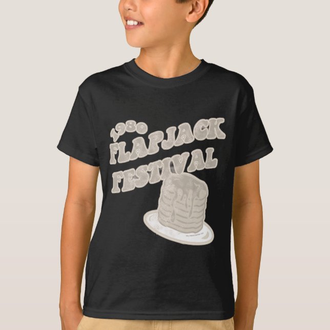 T-shirt Fête FlapJack 1980 (Devant)