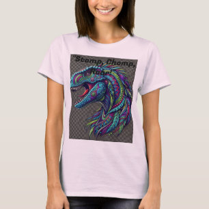 T-Shirt Fête Florale Dinosaure - Fol Bohème