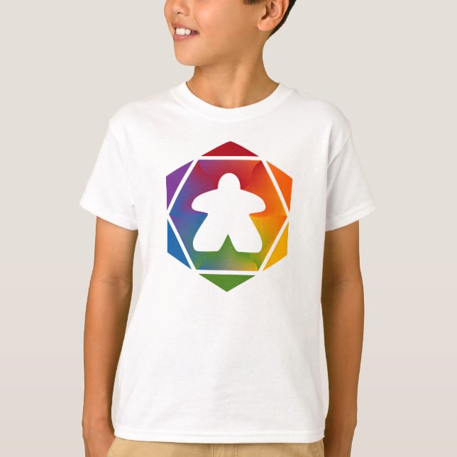 T-shirt Fête Heure Meeple Boys Chemise (Devant)