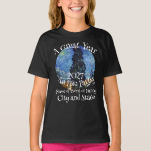 T-shirt Fête HG FV LF Famille Enfants Hommes Femmes Groupe