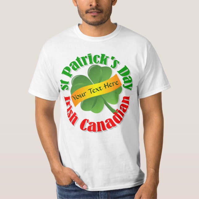 T-shirt Fête irlandaise de la St Patrick (Devant)