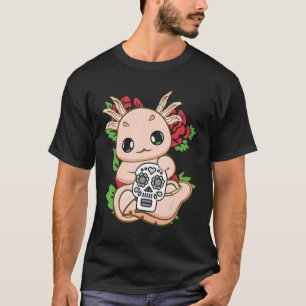 T-shirt Fête mexicaine de l'Axolotl des morts pour Dia de 