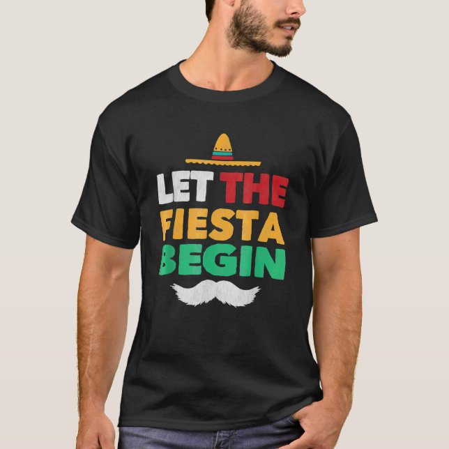 T-shirt Fête mexicaine Tee Cinco De Mayo (Devant)