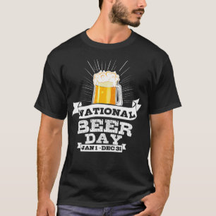 T-shirt Fête nationale de la bière drôle Bière pour l'arti