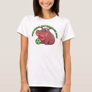 T-shirt Fête nationale de la pastèque, hippo