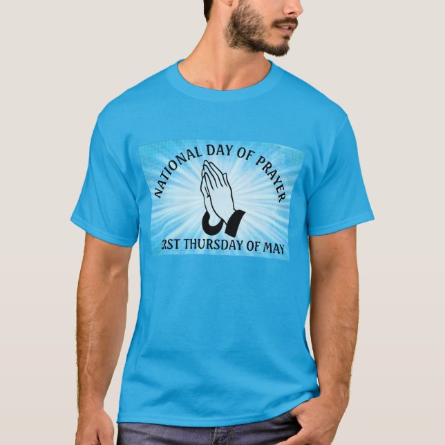 T-shirt Fête Nationale de la Prière Chemise de Fête Religi (Devant)