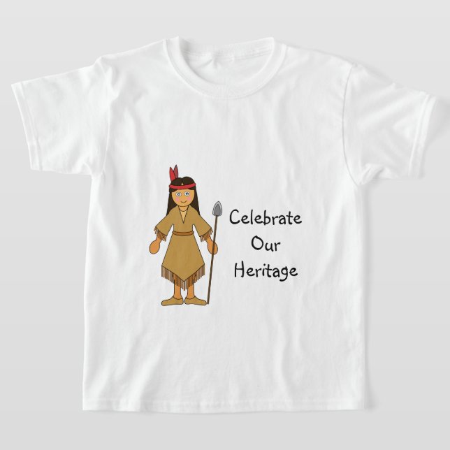 T-shirt Fête nationale de l'heritage (Poser)