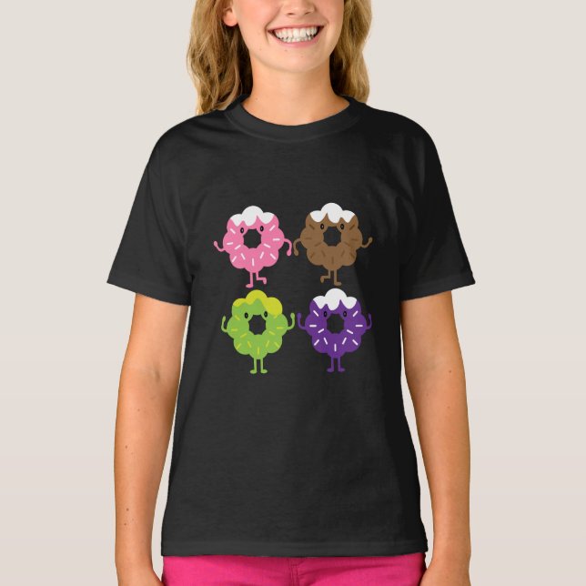 T-shirt Fête nationale des beignes (Devant)