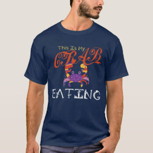 T-shirt Fête Nationale Du Crabe Pun De Fruits De Mer Voic
