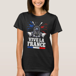 T-shirt Fête Nationale France Aviation Patrouille Français