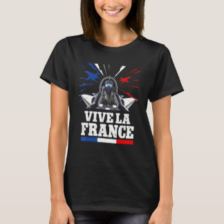 T-shirt Fête Nationale France Aviation Patrouille Français