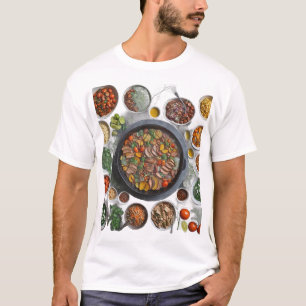 T-shirt Fête Plante vibrante