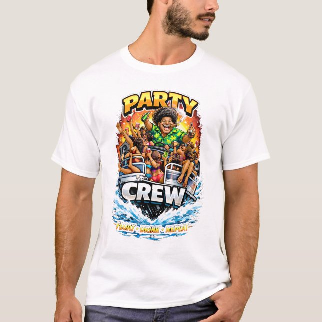 T-shirt Fête sur l'eau (Devant)