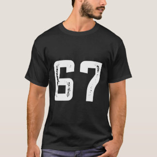 T-shirt Fêter 67 Happy B-Day Py Fun Police