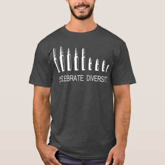 T-shirt Fêter la diversité Ammo Bullet Funny ProGun