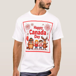 T-shirt Fêter la joie du Canada