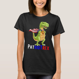 T-shirt Fêter l'indépendance 4 juillet Amérique Dinusau