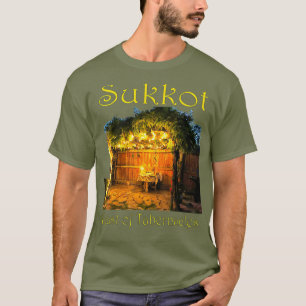 T-shirt Fêtes d'automne hébraïque Sukkot Tabernacles Booth