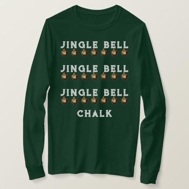 T-shirt Fêtes de Noël de l'enseignant amusant (Design devant)