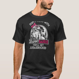 T-shirt Fêtes des mères Granny Saurus Rex Dinosaures