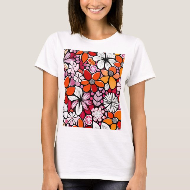 T-shirt Fêtes hawaïennes (Devant)
