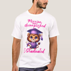 T-shirt Fêtez votre grande réussite à l'occasion de la Jou