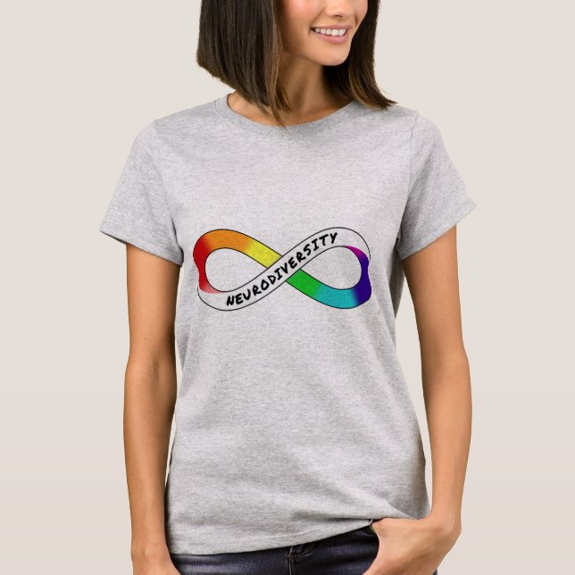 T-shirt Fêtons et comprenons les différences  (Devant)