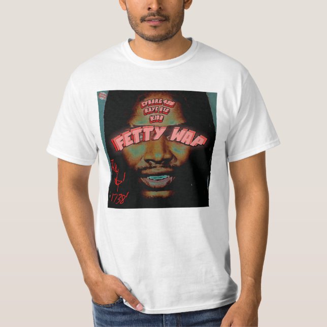 T-shirt Fetty Wap classique (Devant)