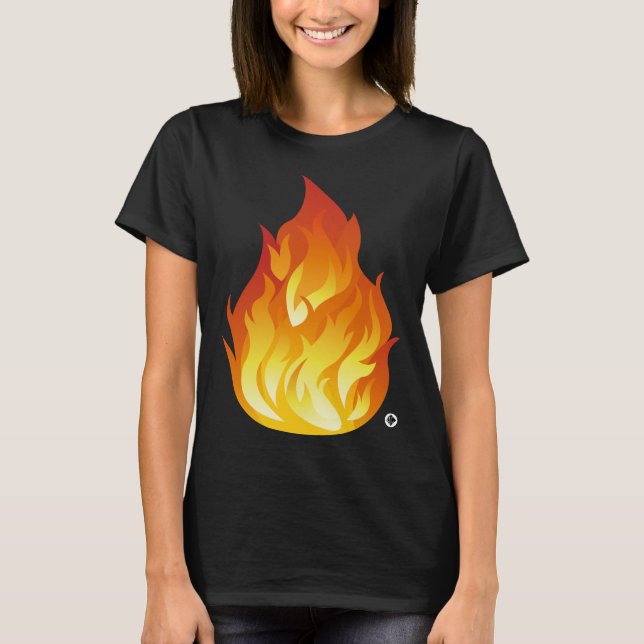 T-shirt Feu. (Devant)