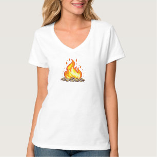 T-shirt Feu