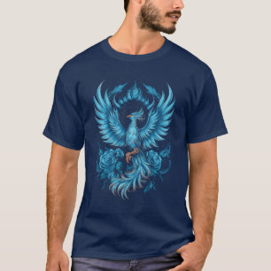 T-shirt Feu bleu Phoenix