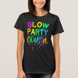 T-shirt Feu Cousin Neon Fête Lumière 1